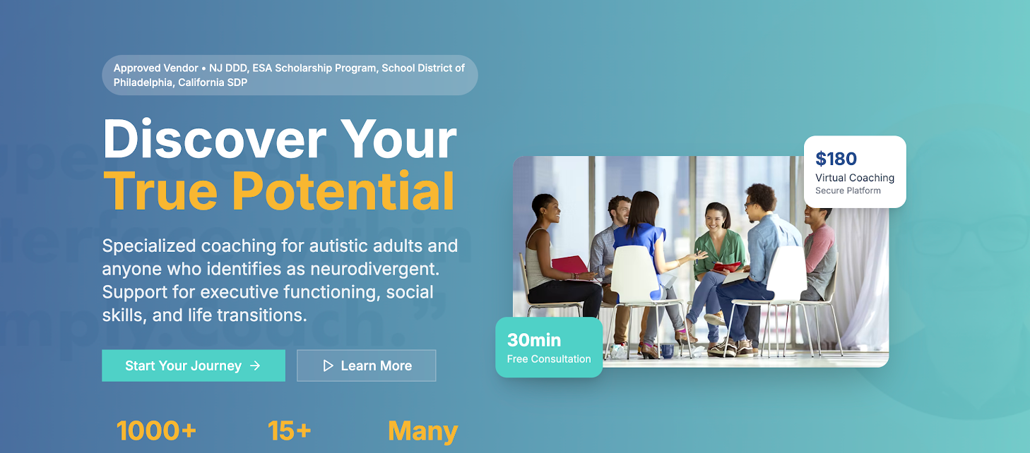 ASD Life Coaches - Discover Your True Potential coaching service